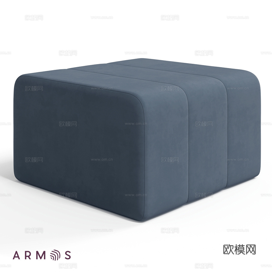 OM脚凳 YORK来自Armos3d模型下载