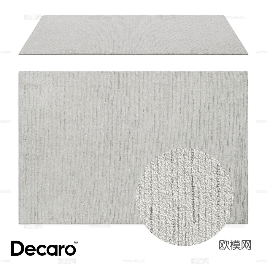羊毛地毯 Decaro Rugs D1100063d模型下载