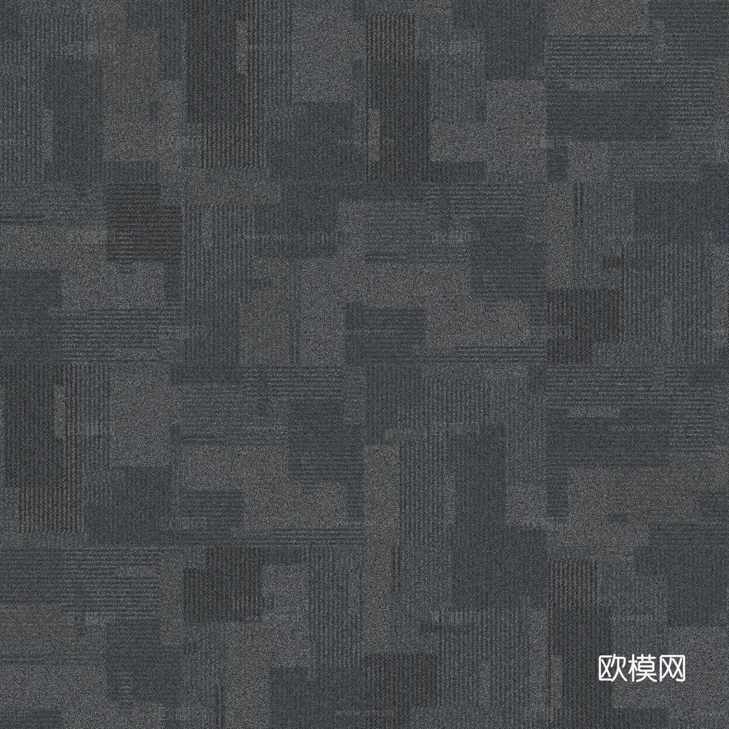 无缝深灰色办公地毯