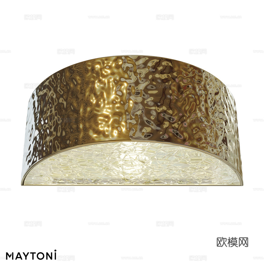 壁灯 (壁灯) Ripple MOD096WL-01G3d模型下载