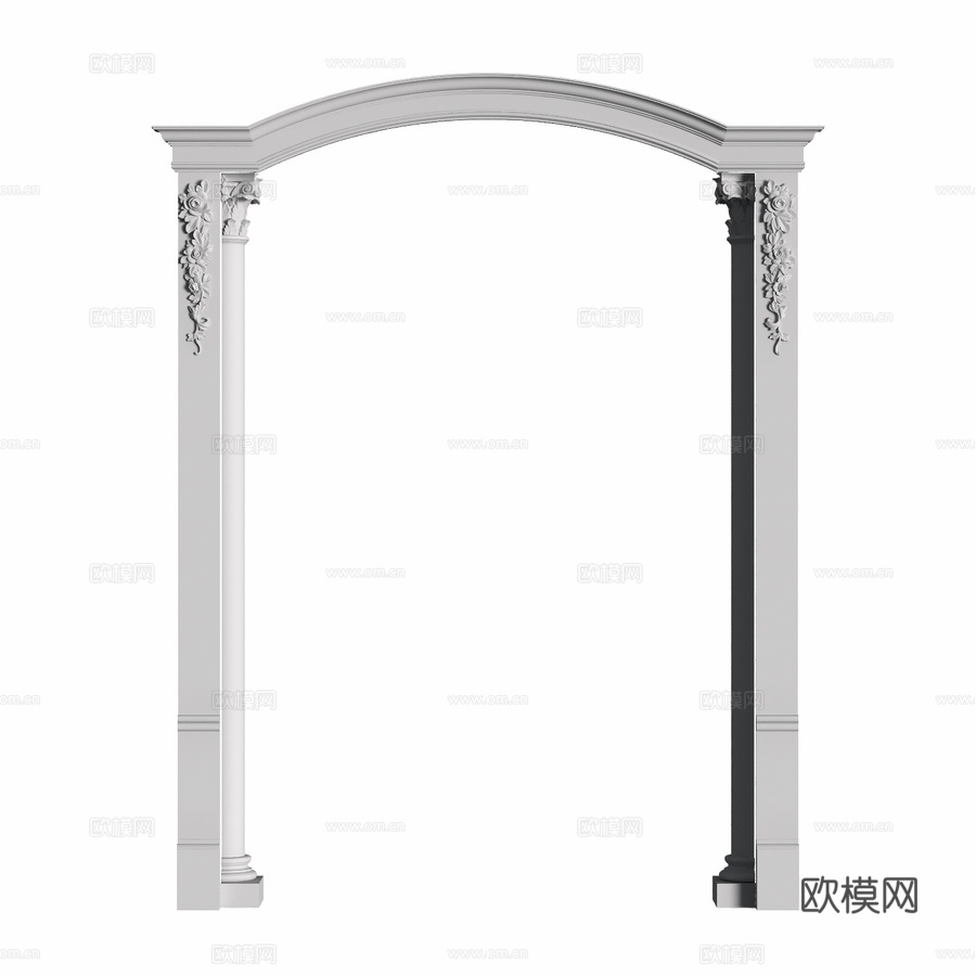 开孔编号223d模型下载