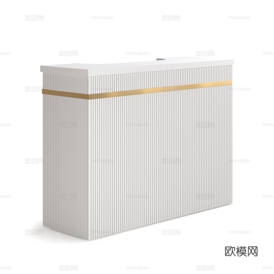 Rain Line接待台3d模型下载