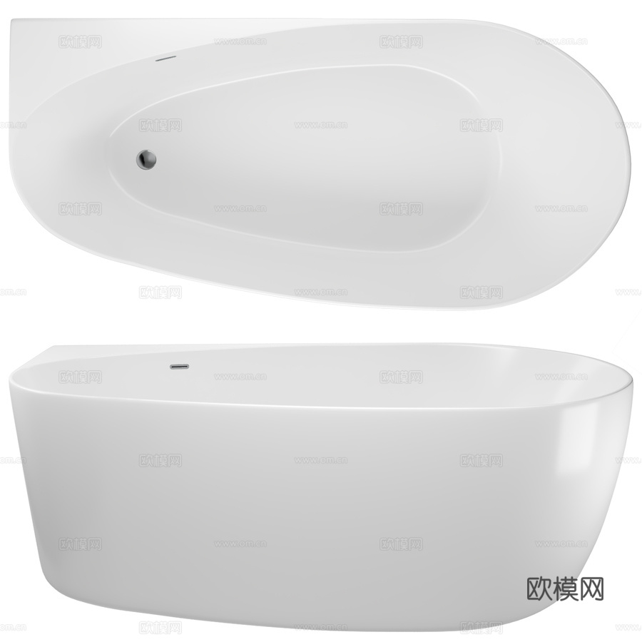 亚克力浴缸 Allen Brau Priority 2 173d模型下载