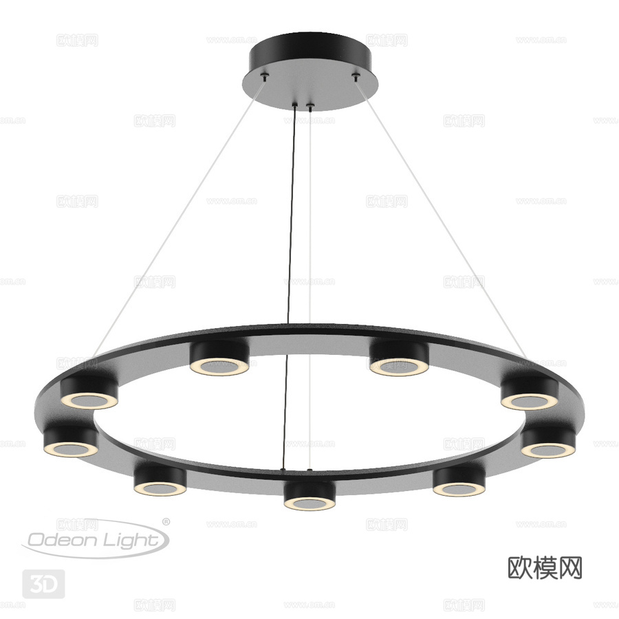 Odeon Light 6631 75L Turman3d模型下载