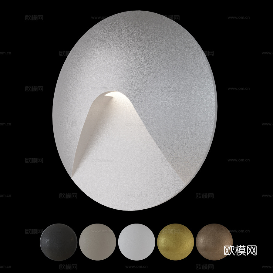 Step Light Steps S1750 -SL. 银色3d模型下载