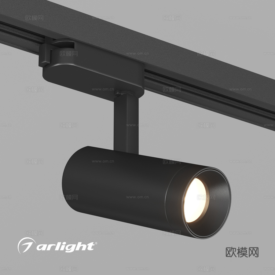 OM灯具 LGD-SPOT-2TR-R45-7W3d模型下载