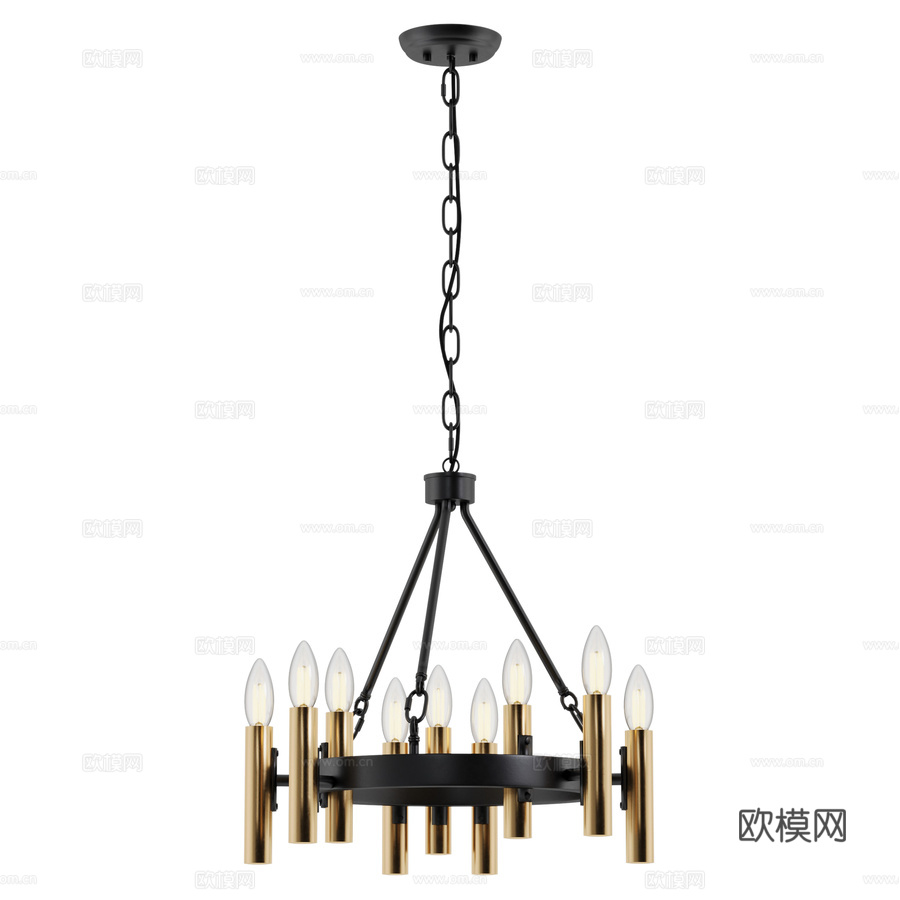 OM Indigo Cero 13009 9P 黑色3d模型下载