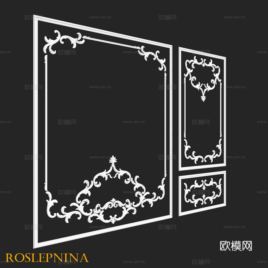 框架 ADEL 4-5 号，出自 RosLepnina3d模型下载