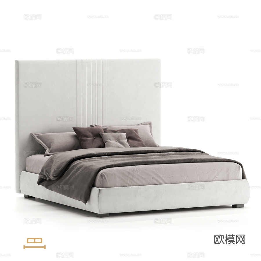 OM床奥罗拉3d模型下载