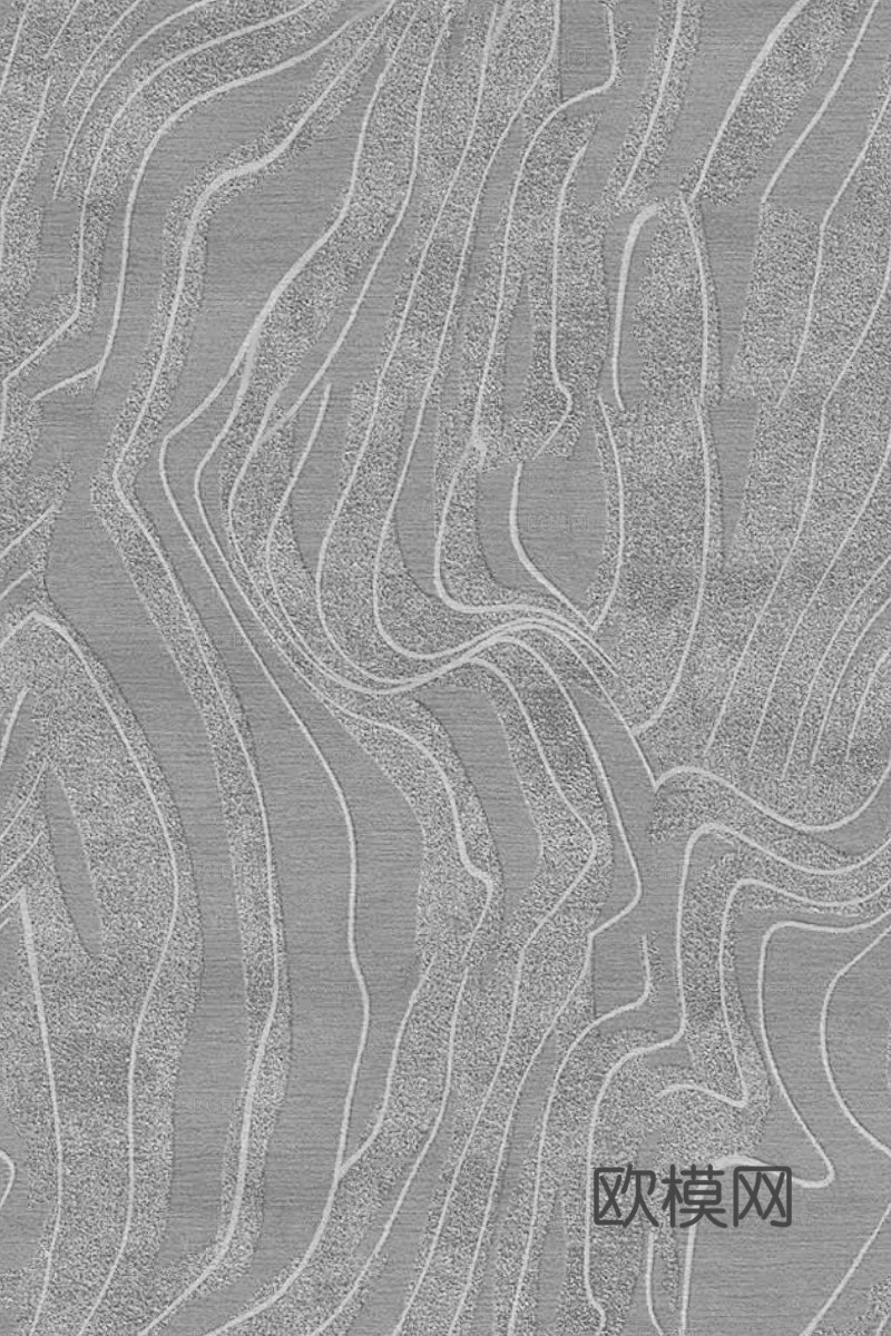 无缝灰色肌理线条地毯