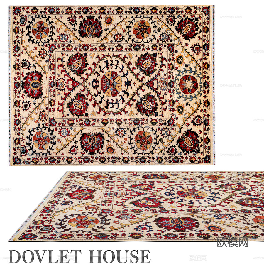 OM地毯 DOVLET HOUSE (art 19585)3d模型下载