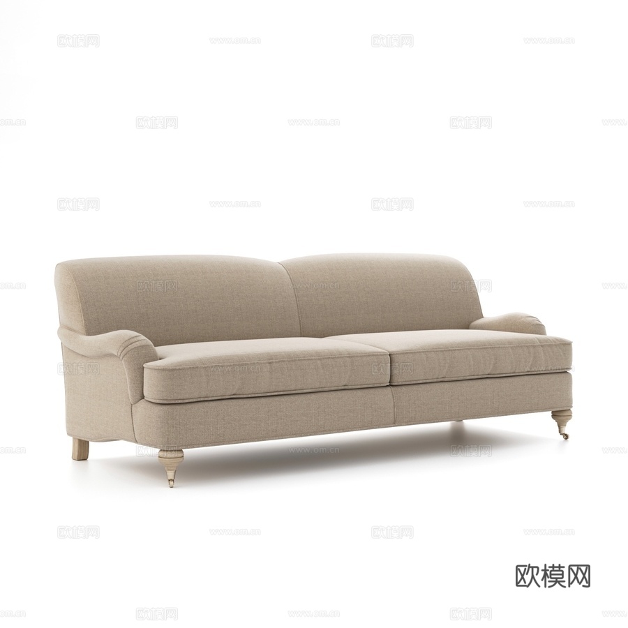 OM Barclay沙发3d模型