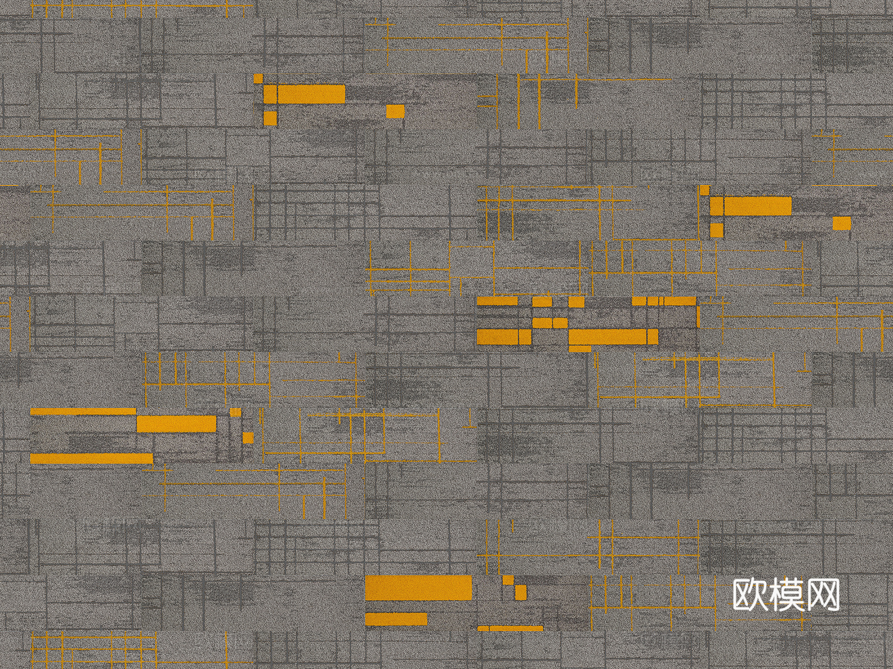 无缝黄灰色条纹肌理地毯