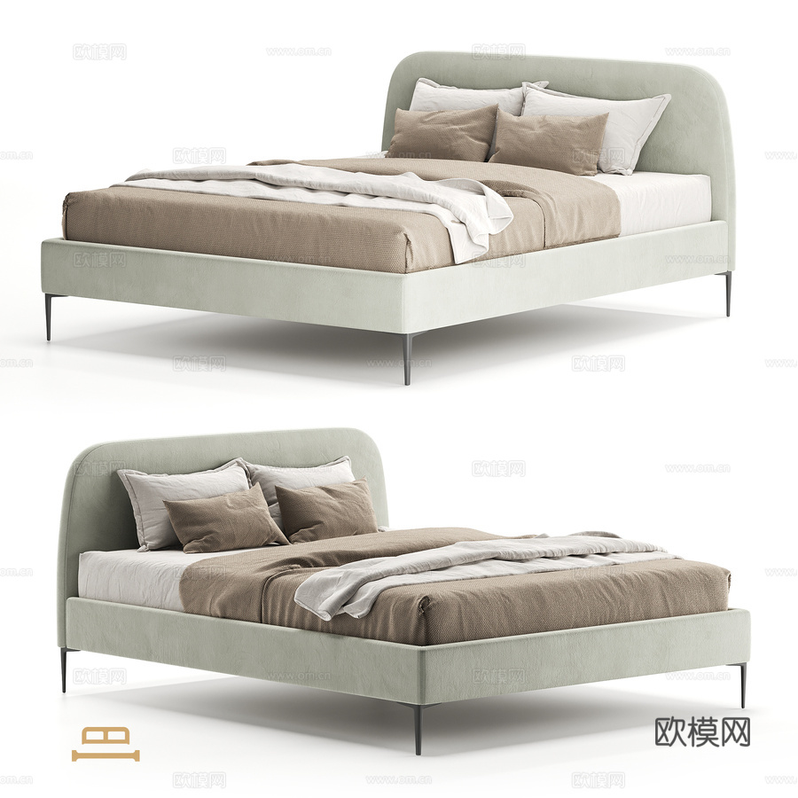 OM床 Camilla3d模型3d模型下载