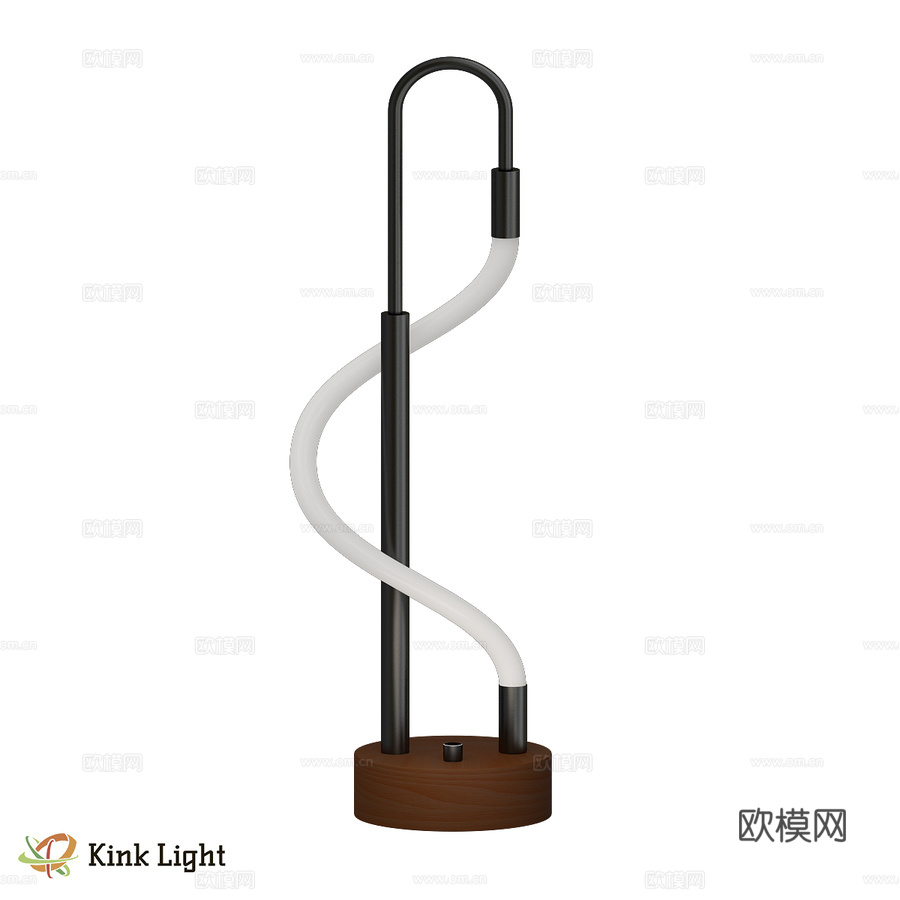 台灯 Dahlia 黑色 08040-T,19 OM3d模型下载