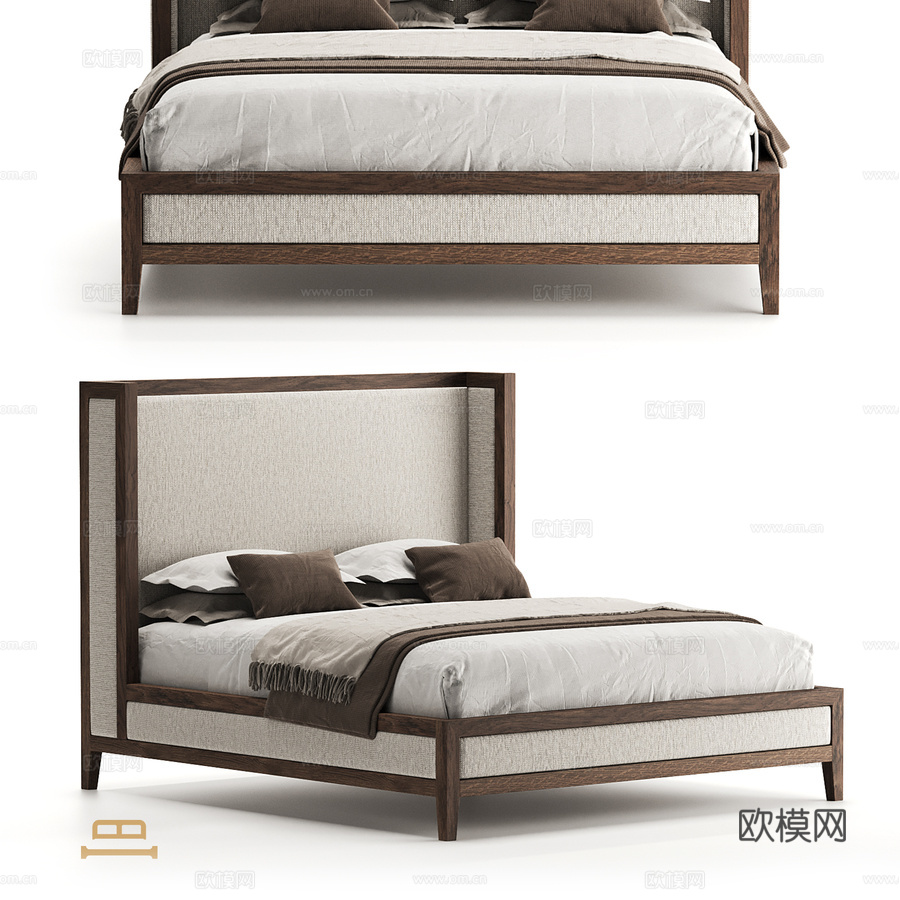 OM Bed FRAME3d模型下载