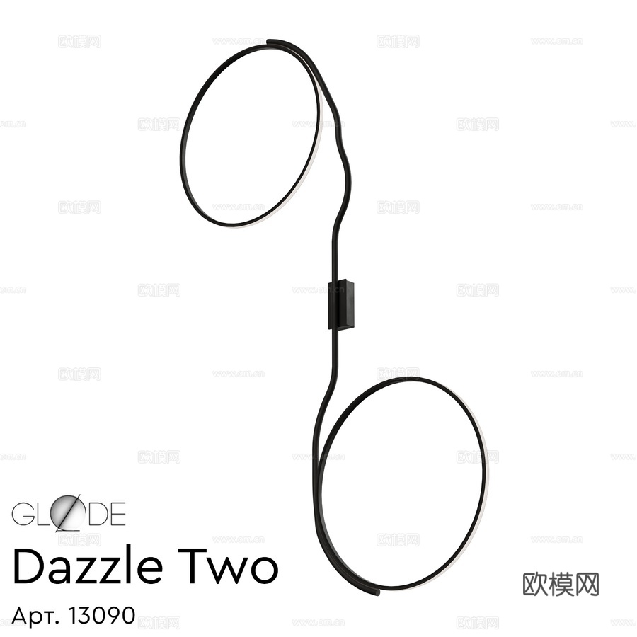 壁灯 Dazzle Two from GLODE3d模型下载