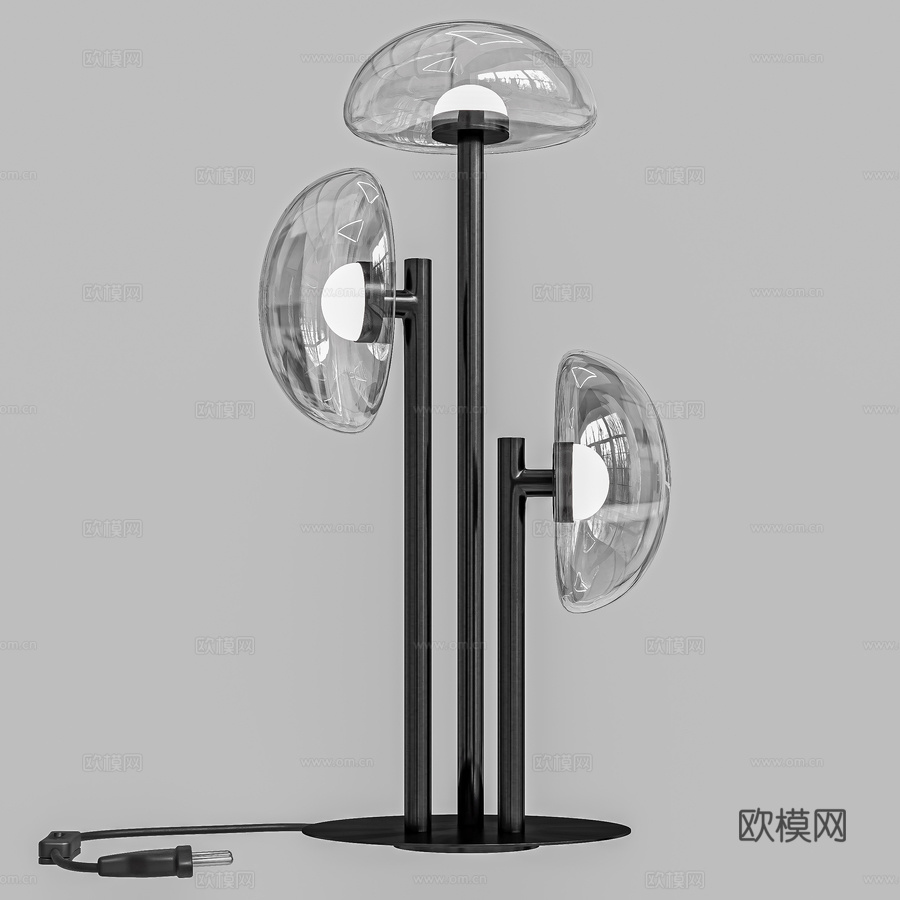 OM 桌灯 Crystal Lux BOSQUE LG3 B3d模型下载