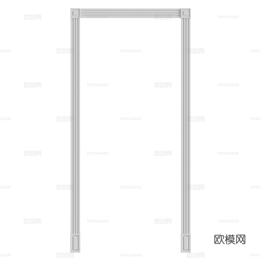 开口编号193d模型下载