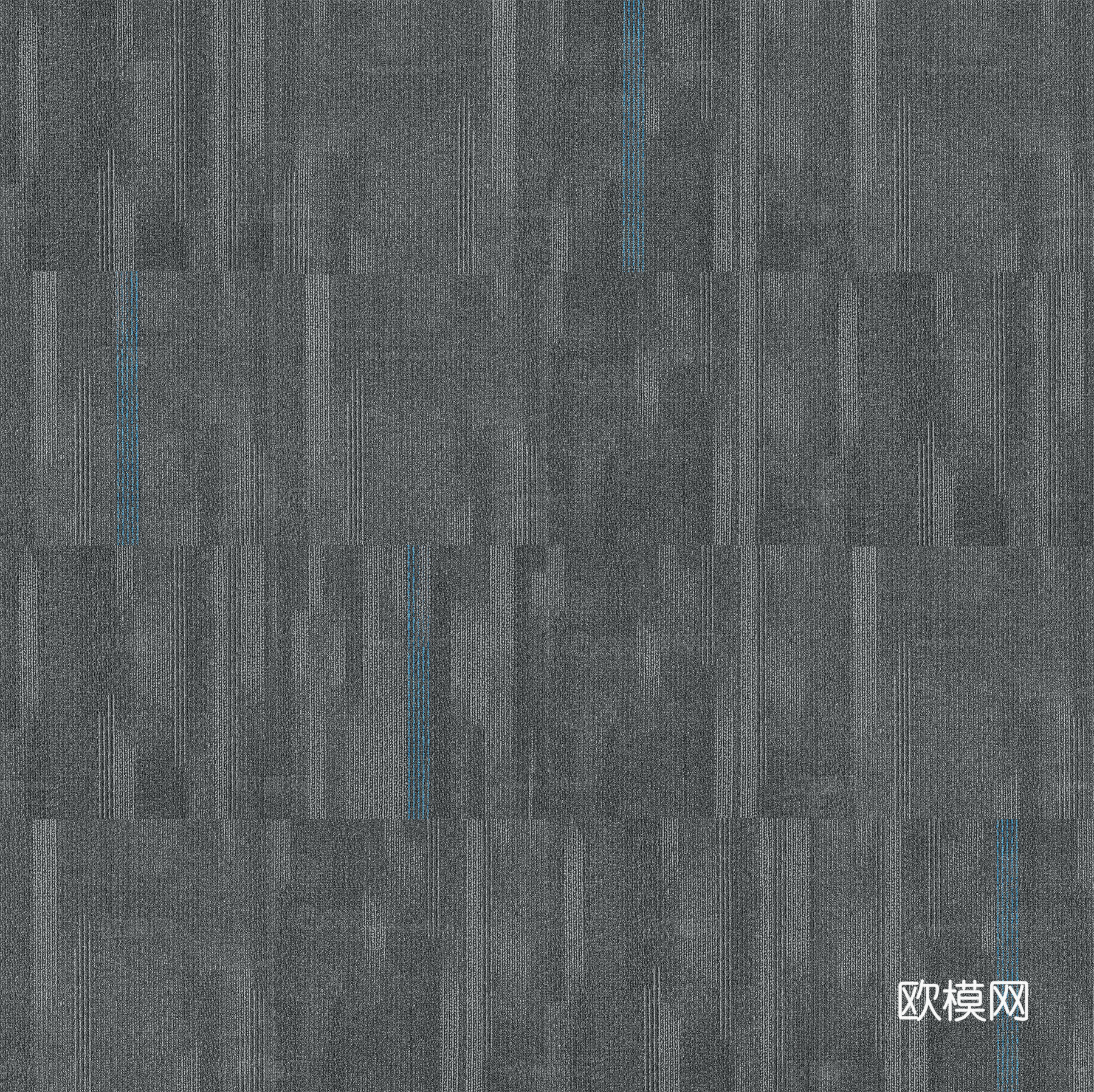 现代灰色条纹办公地毯