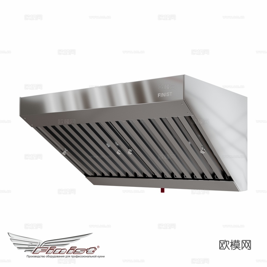 Finist品牌排气伞ZVN-01 PREMIUM3d模型下载