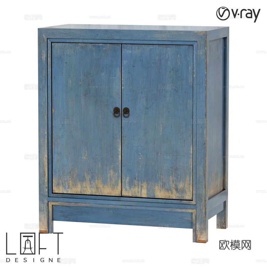 抽屉柜 LoftDesigne 80475 型号3d模型下载