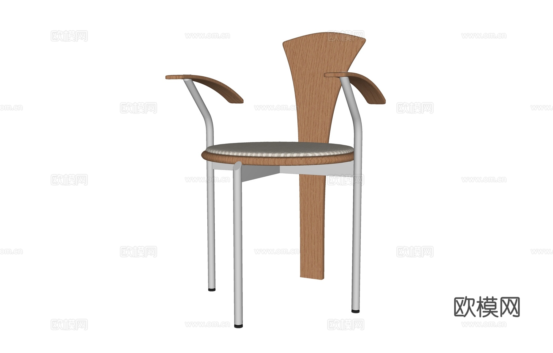 现代单椅su模型su模型