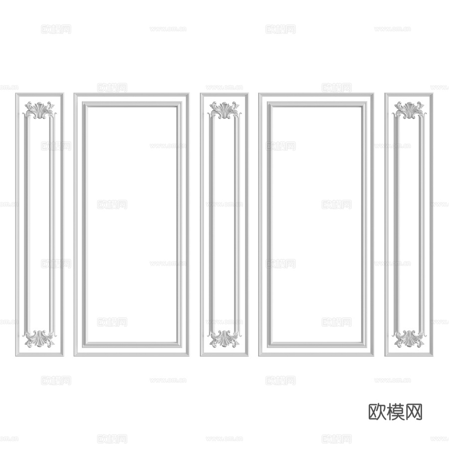 墙面装饰材料76号3d模型下载