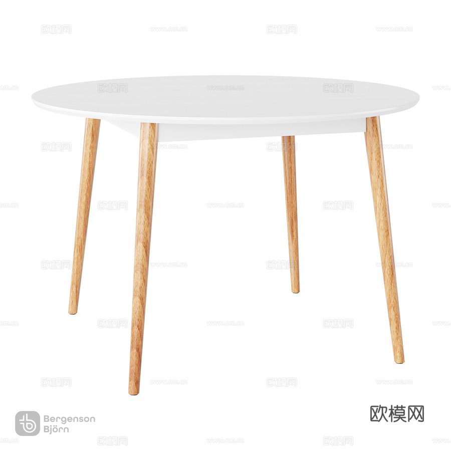 OM_Matyo餐桌，Bergenson Bjorn设计3d模型下载