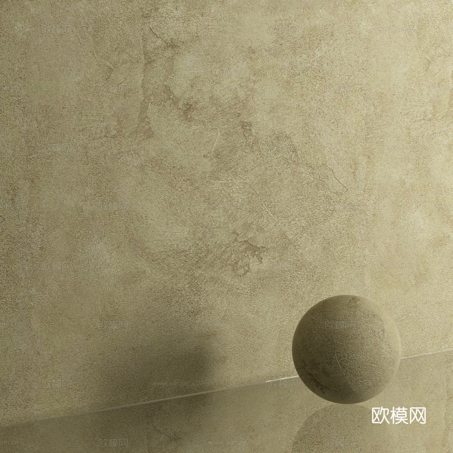 基于Alcaustico F的装饰性涂层mka涂料3d模型下载