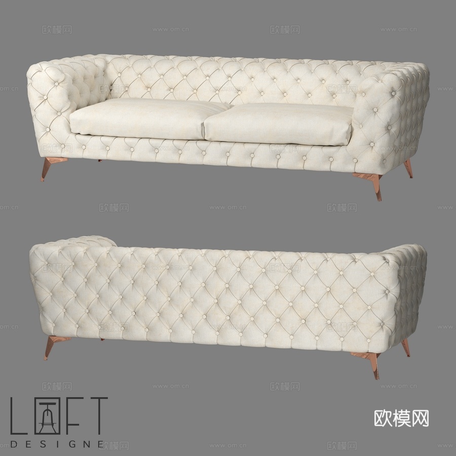 沙发阁楼设计 31769 型号3d模型下载