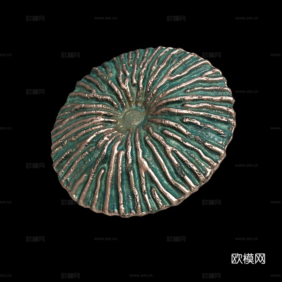 OM 珊瑚绿3d模型下载