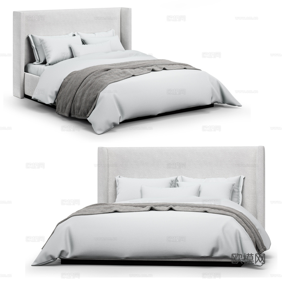 FLAT床3d模型下载