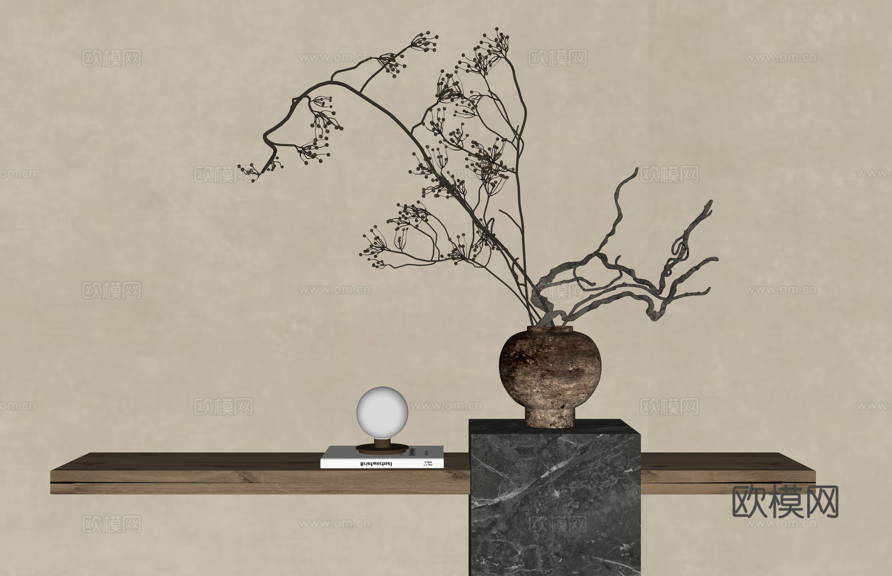 玩具 桌子 小品 饰品 陈设饰品su模型