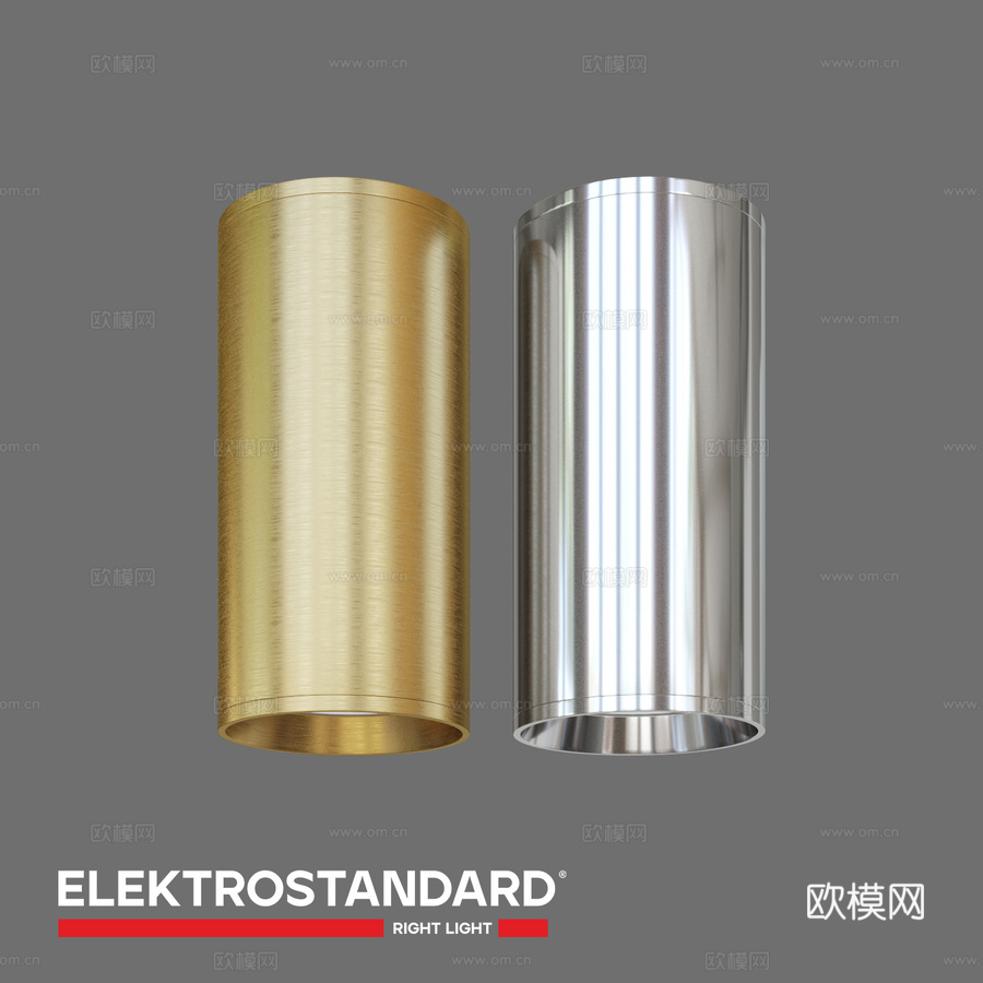 OM 嵌入式吸顶灯 Elektrostandard DL3d模型下载