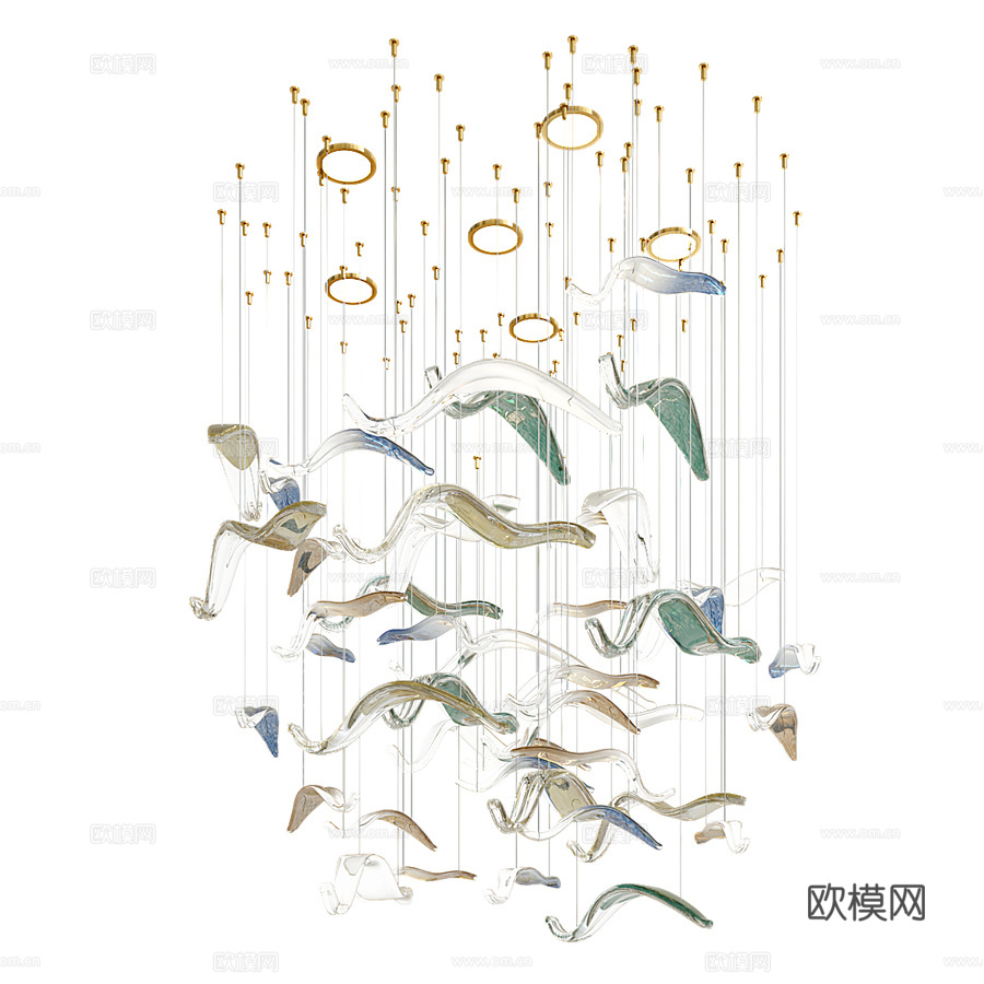 Patrizia Volpato 3170吊灯3d模型下载