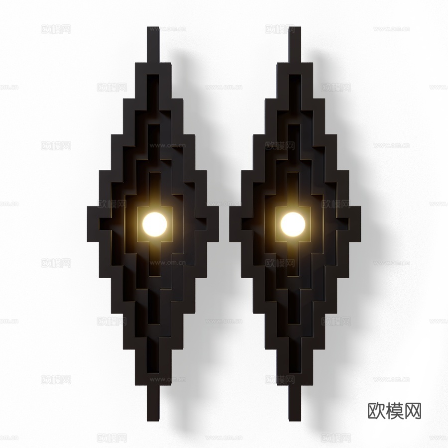 HANI AZTEC灯3d模型