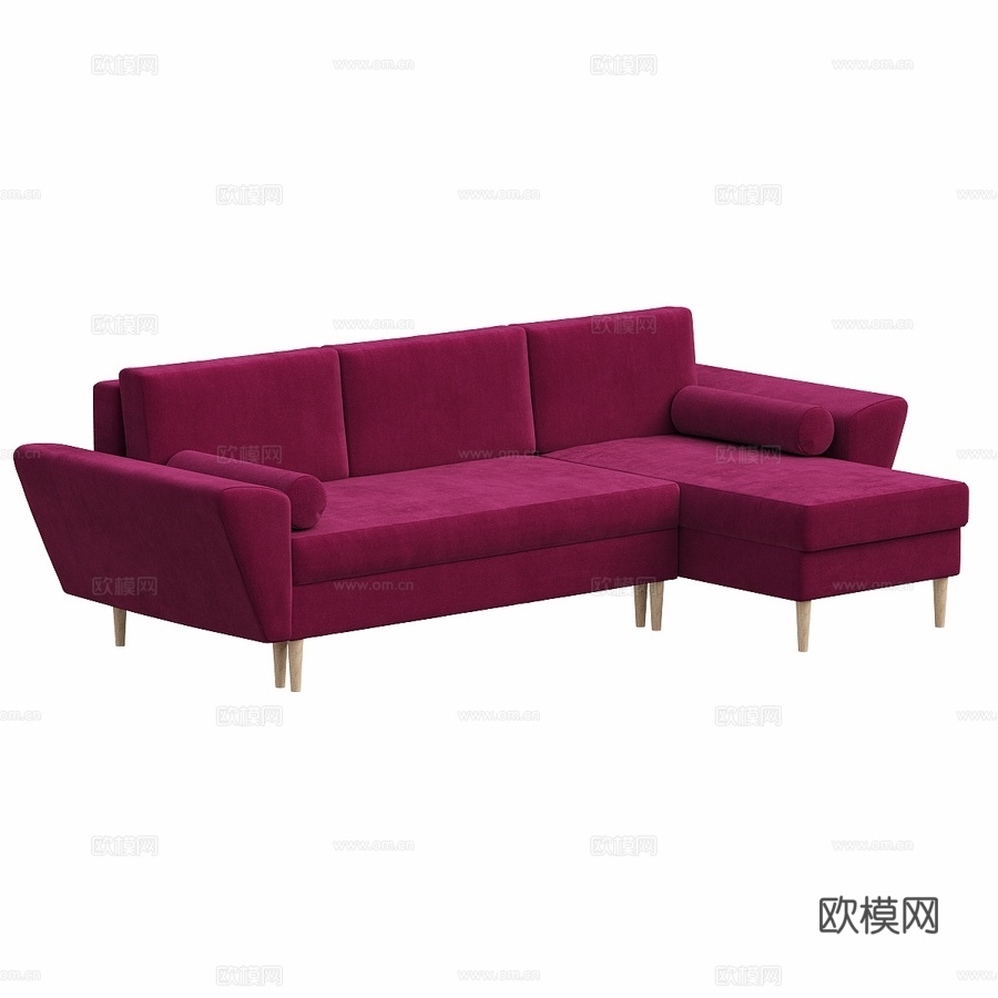 OM沙发Mazego转角Masterfabrik3d模型下载