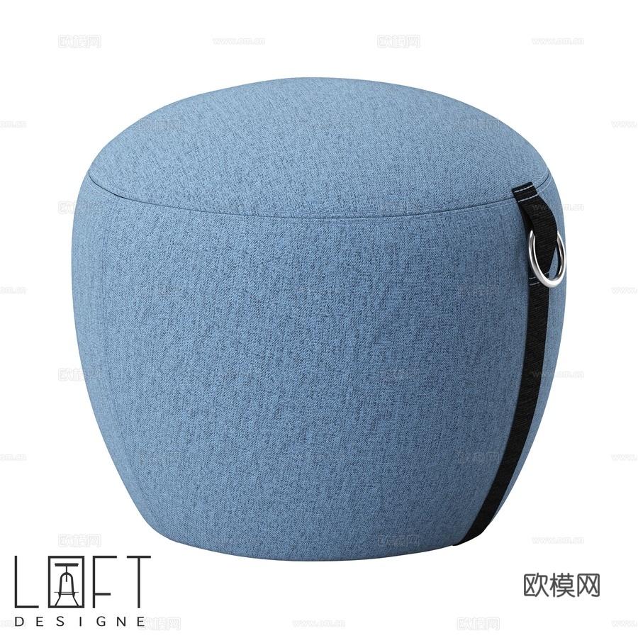 Pouf LoftDesigne 39200型号3d模型下载