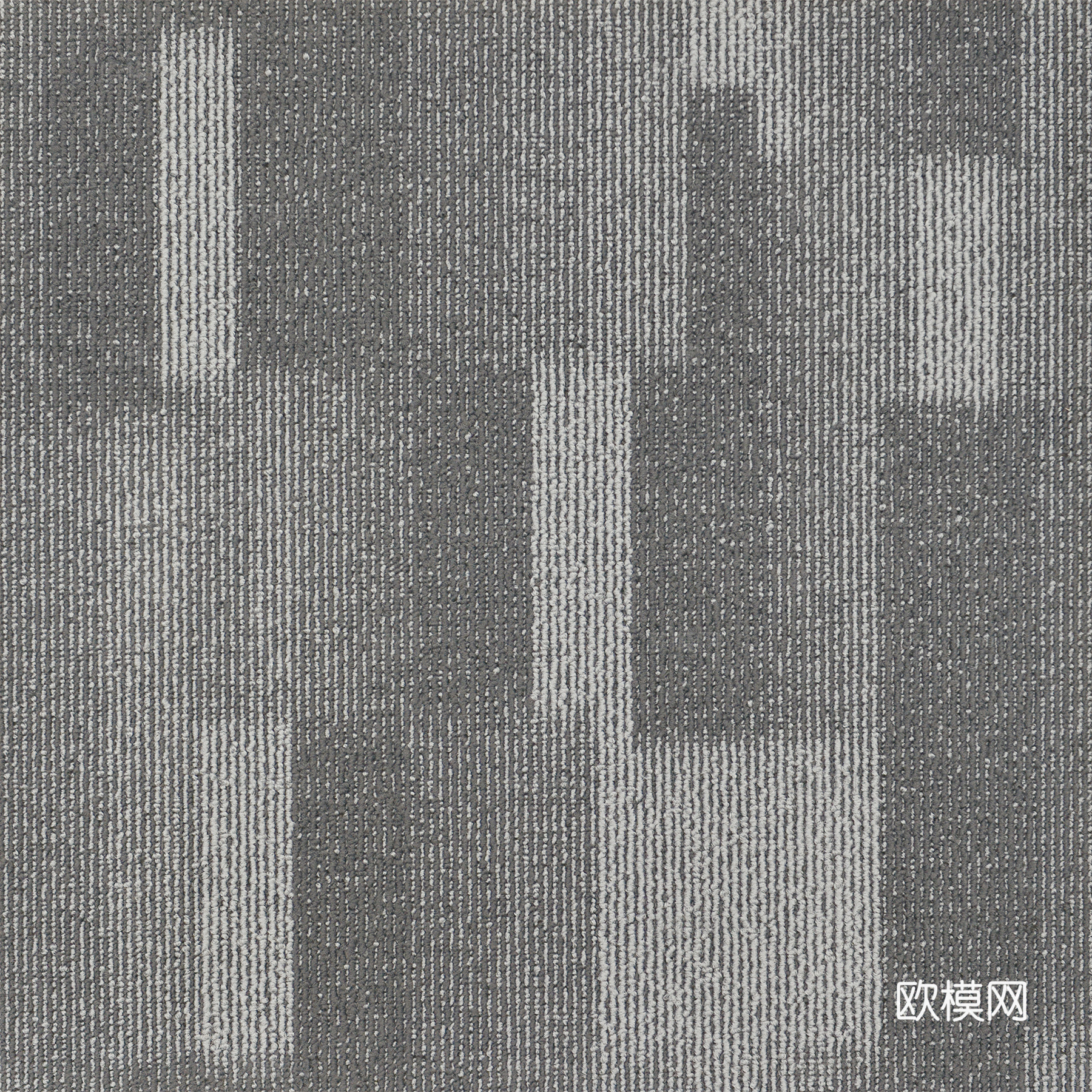 现代办公灰色渐变方块地毯
