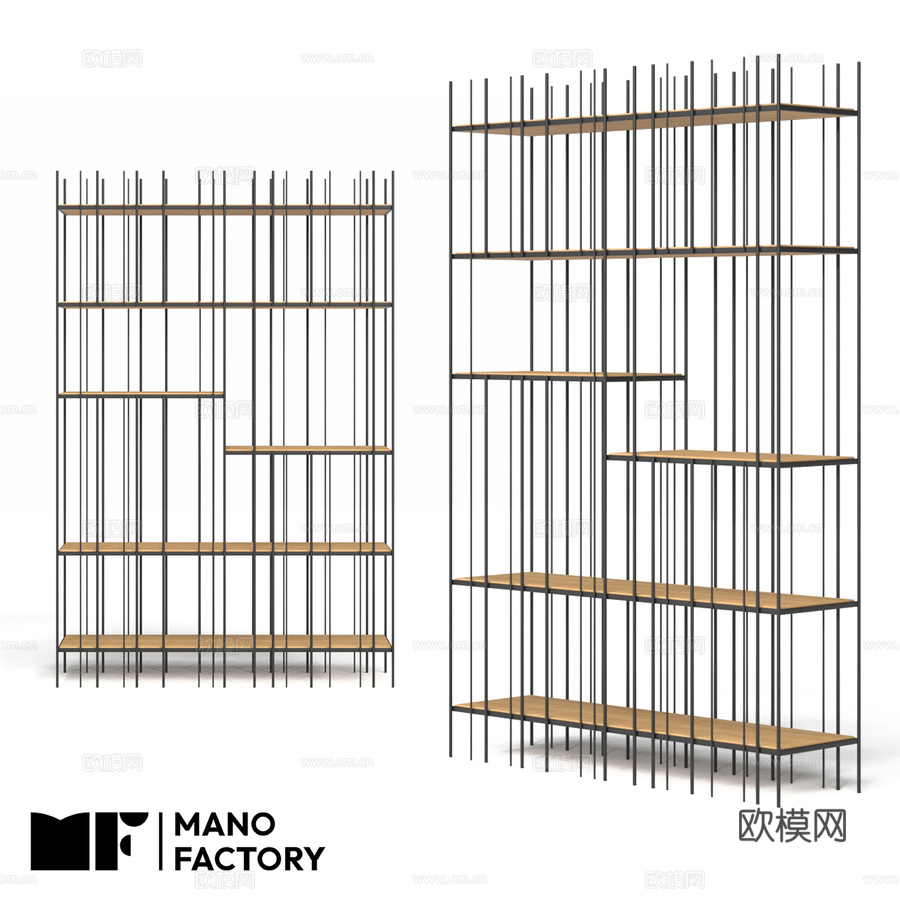 (OM) FCAF 层架 MANO FACTORY3d模型下载