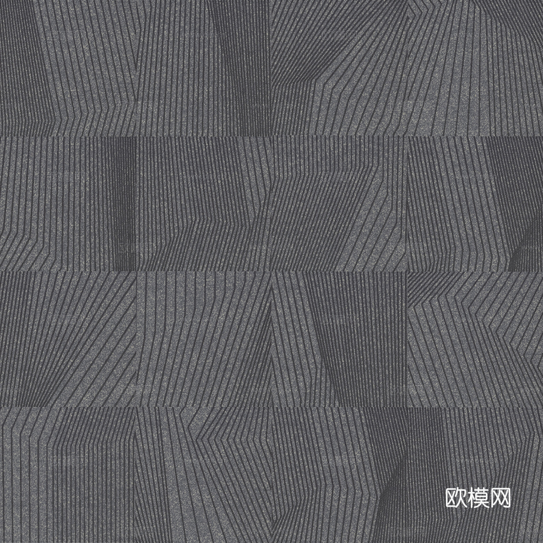 现代办公酒店几何条纹地毯