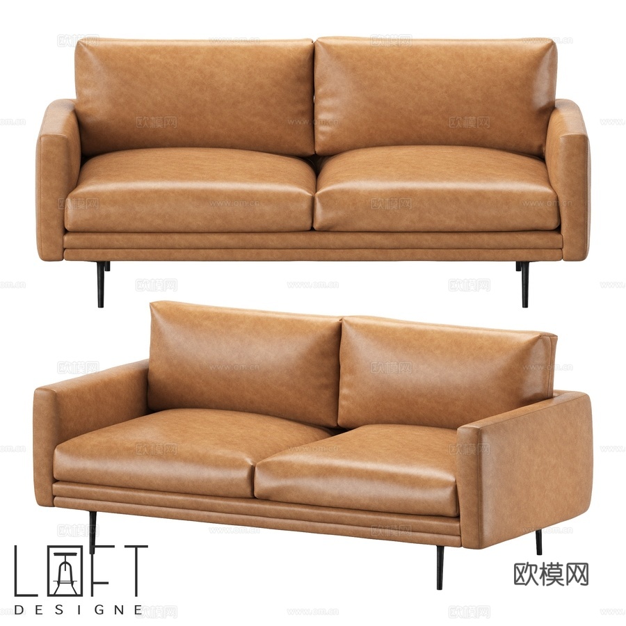 LoftDesigne沙发2492型号3d模型下载