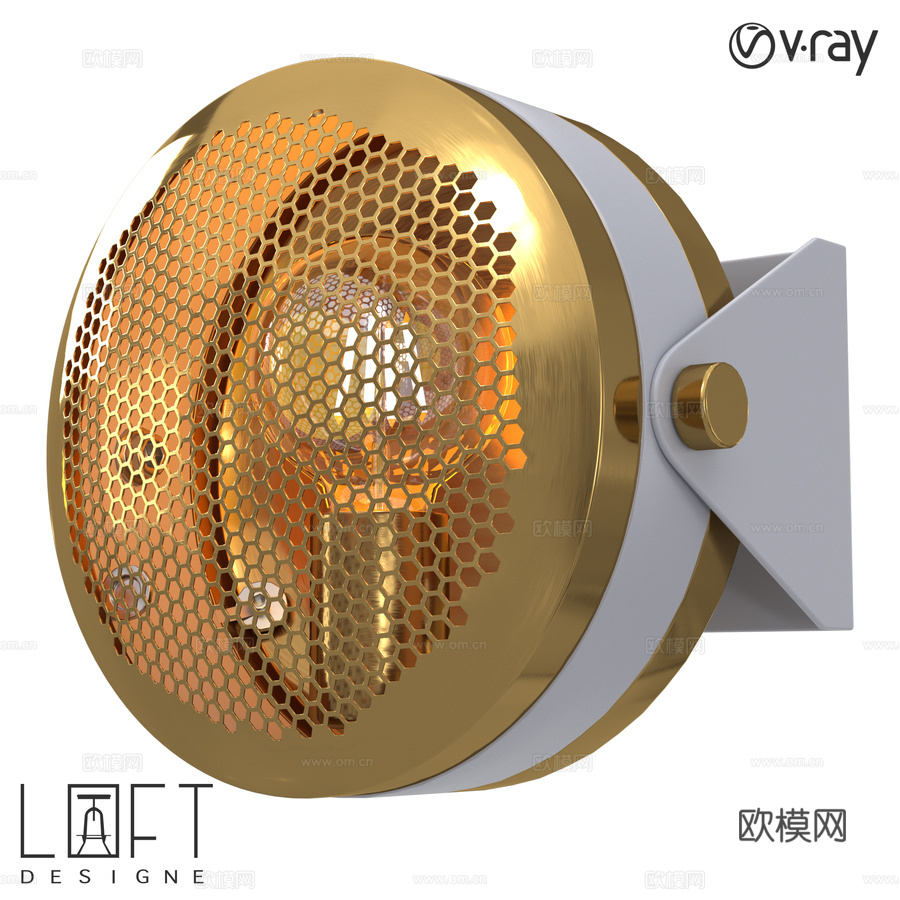 壁灯 LoftDesigne 1273 型号3d模型下载