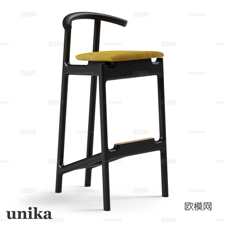 吧凳Hans Soft3d模型下载