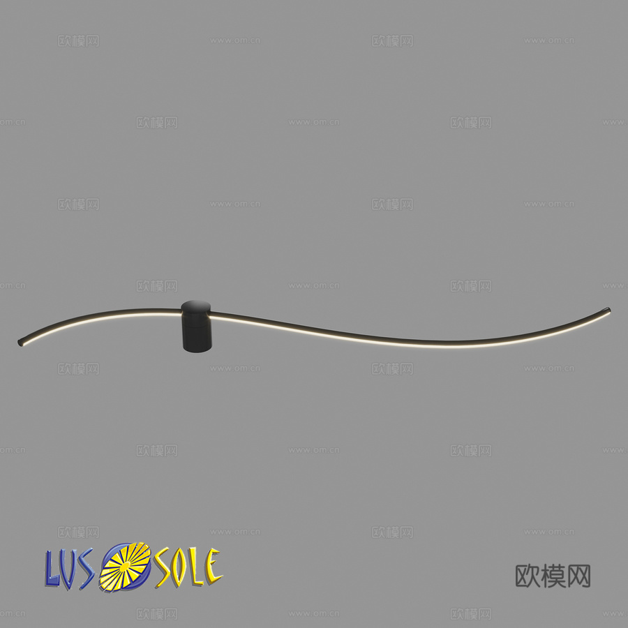 OM壁灯Lussole LSP-71143d模型下载