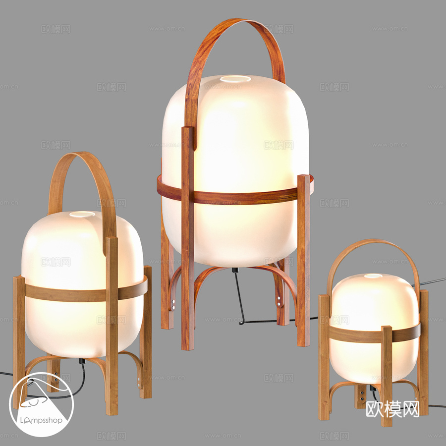 LampsShop.ru NL5204 台灯 Gooder3d模型下载