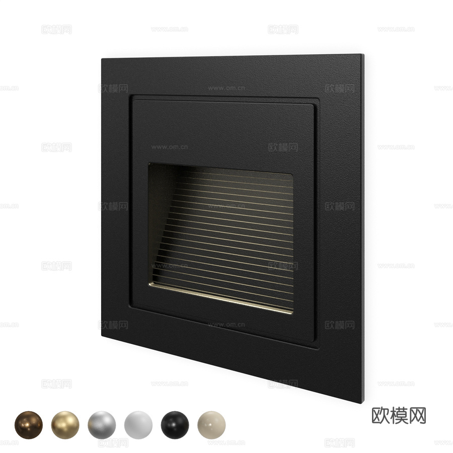 防水LED灯集成器LED楼梯灯IT-3d模型