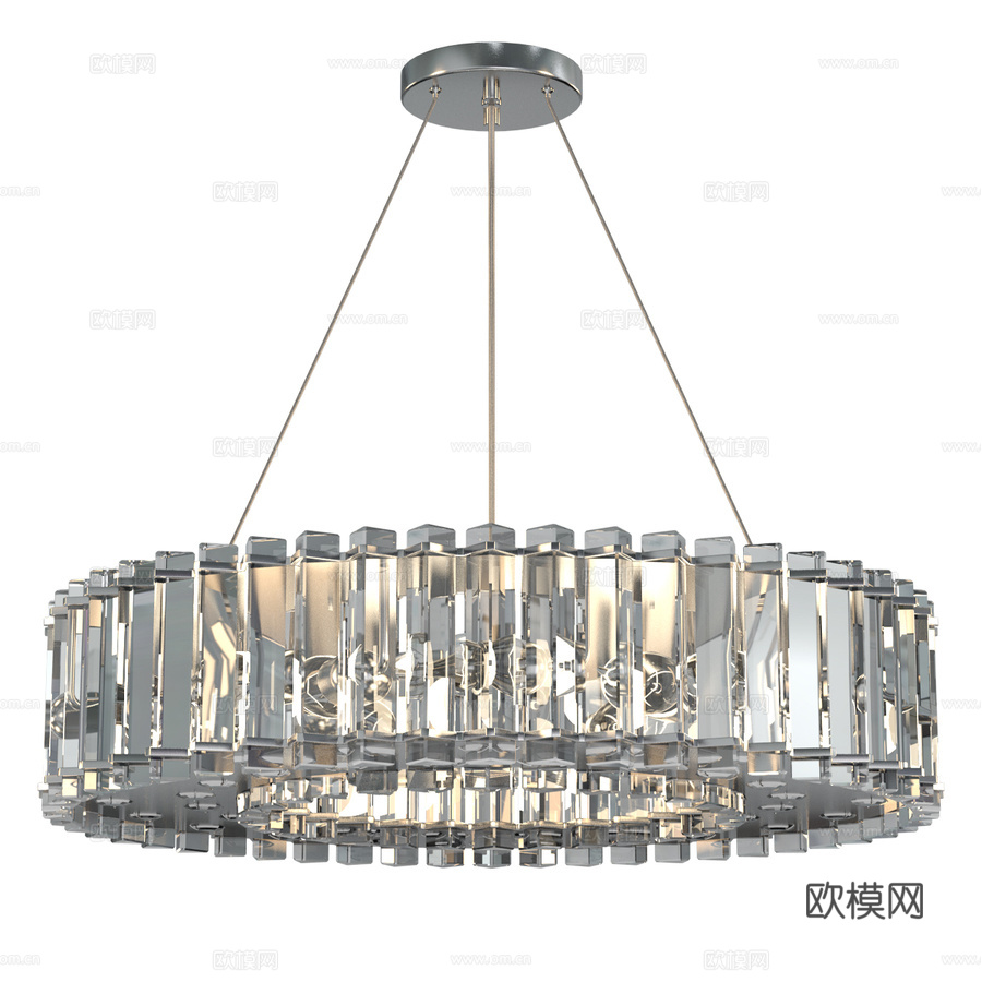 Kichler水晶吊灯 KL-CRYSTAL-SKYE83d模型下载