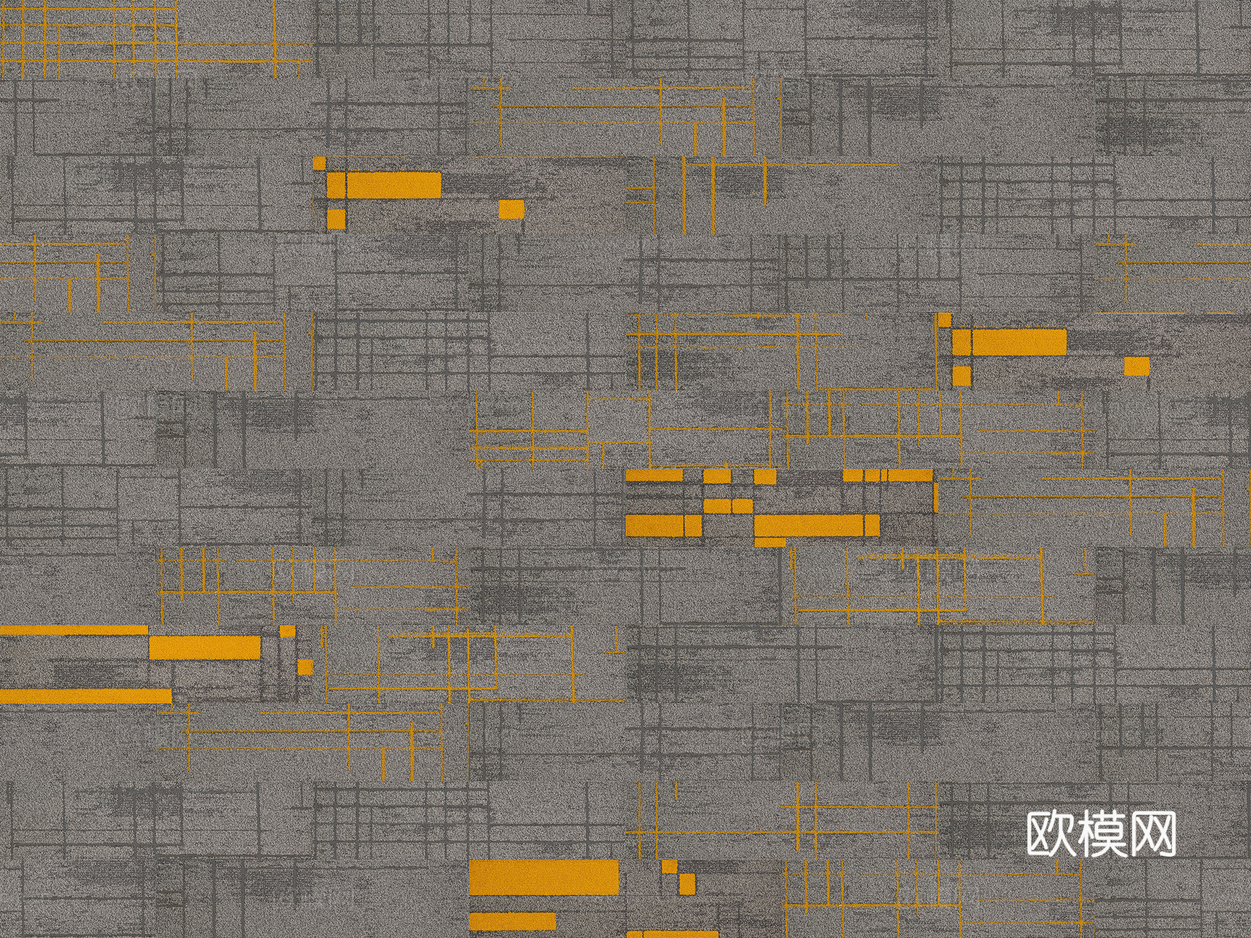 现代简约办公酒店条纹地毯